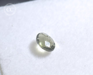 Moldavite Faceted Gem #3