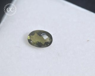 Moldavite Faceted Gem #2