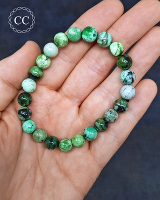 Mongolian Variscite Beaded Bracelet