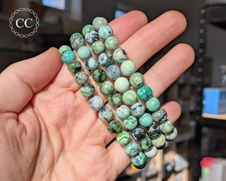 Mongolian Variscite Beaded Bracelet