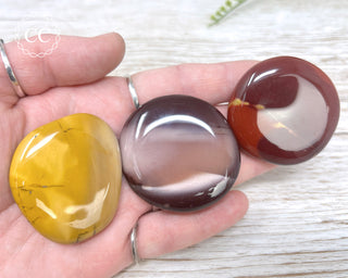 Mookaite Palm Stone