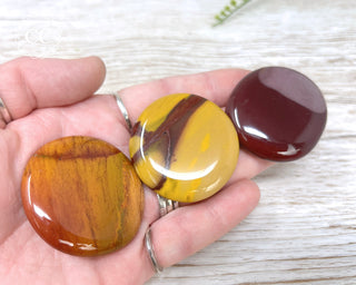 Mookaite Palm Stone
