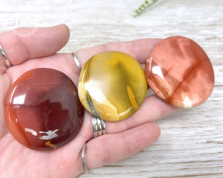 Mookaite Palm Stone