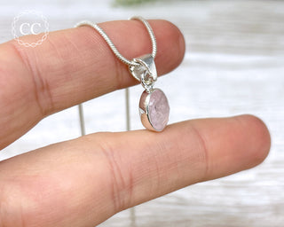 Morganite Silver Necklace #1