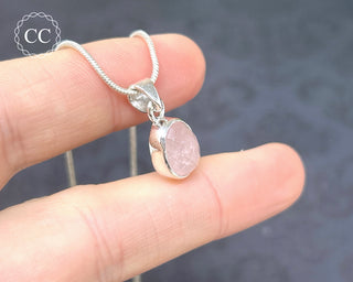 Morganite Silver Necklace #2