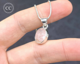 Morganite Silver Necklace #1