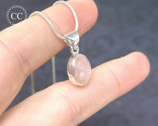 Morganite Silver Necklace #1