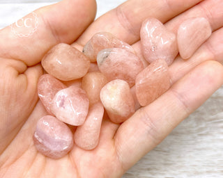 Morganite A Grade Tumbled Crystal