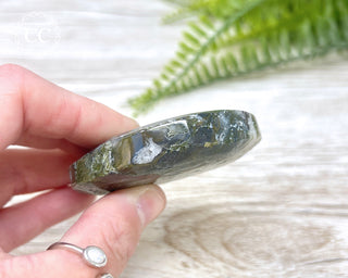 Moss Agate Palm Stone #5