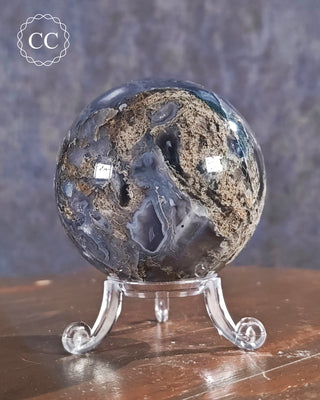 Moss Agate Sphere #1