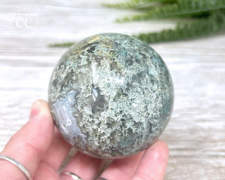 Moss Agate Sphere #1