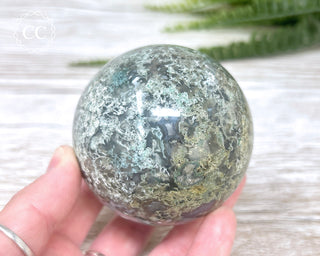 Moss Agate Sphere #1
