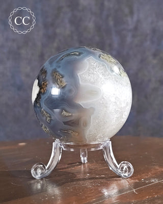 Moss Agate Sphere #2