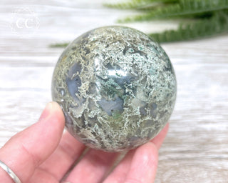 Moss Agate Sphere #1