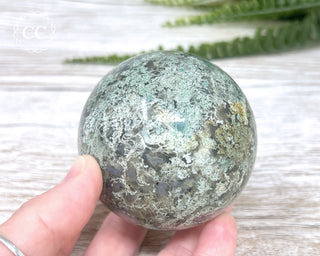 Moss Agate Sphere #1