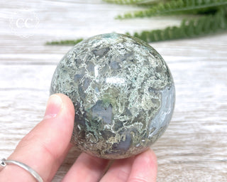 Moss Agate Sphere #1