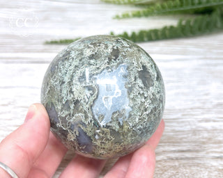 Moss Agate Sphere #1