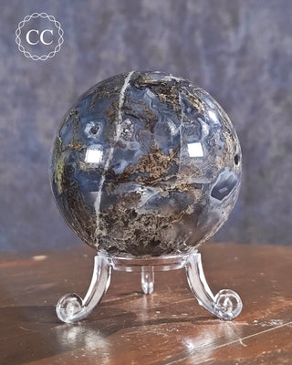Moss Agate Sphere #1