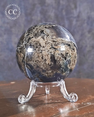 Moss Agate Sphere #1