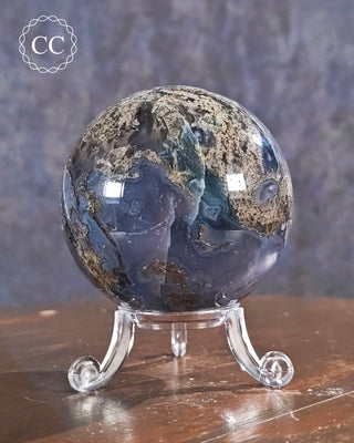 Moss Agate Sphere #1