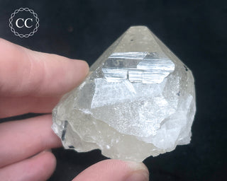Natural Citrine with Blue Tourmaline #2