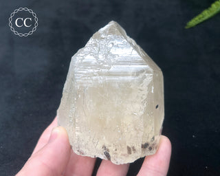 Natural Citrine with Blue Tourmaline #1