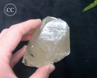 Natural Citrine with Blue Tourmaline #1