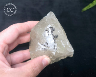 Natural Citrine with Blue Tourmaline #1
