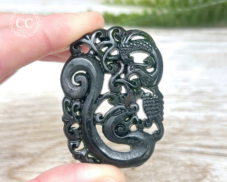 Nephrite Jade Dragon Carving #2