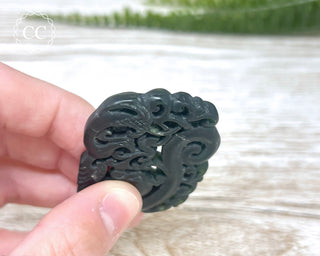 DISCOUNTED Nephrite Jade Dragon Carving #10