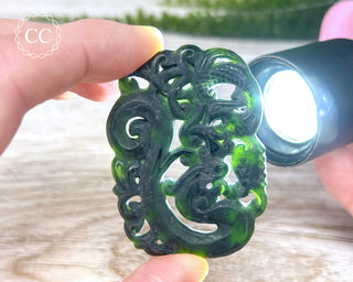 DISCOUNTED Nephrite Jade Dragon Carving #10