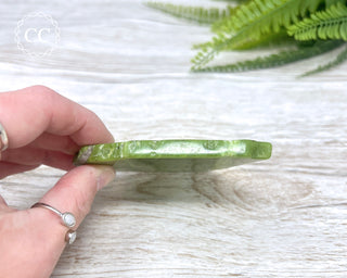 Nephrite Jade Polished Slice #3