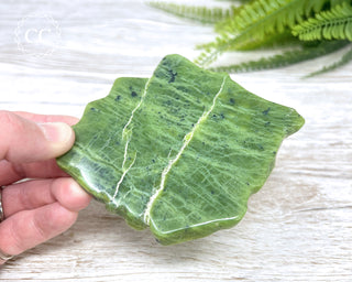 Nephrite Jade Polished Slice #1