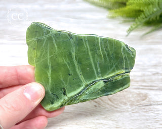 Nephrite Jade Polished Slice #3