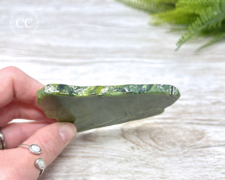 Nephrite Jade Polished Slice #3