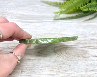 Nephrite Jade Polished Slice #1
