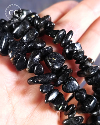 Nuummite Chunky Bracelet