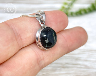 Nuummite Silver Necklace #4