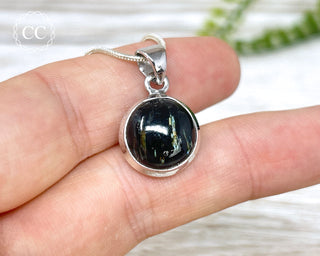 Nuummite Silver Necklace #4