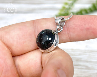 Nuummite Silver Necklace #4