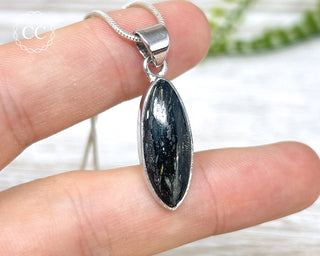 Nuummite Silver Necklace #5