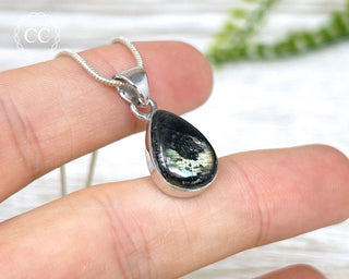 Nuummite Silver Necklace #6