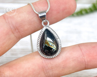 Nuummite Silver Necklace #1