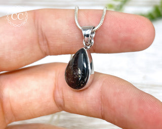 Nuummite Silver Necklace #6