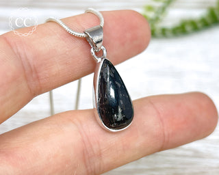 Nuummite Silver Necklace #7