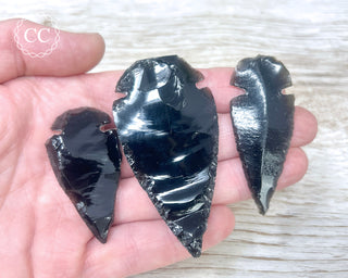 Black Obsidian Arrowhead