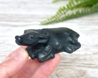 Black Obsidian Water Buffalo #1