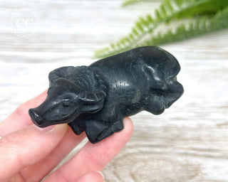 Black Obsidian Water Buffalo #1