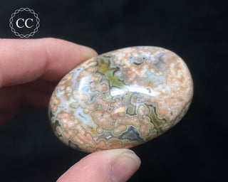 Ocean Jasper Chunky Palm Stone #8