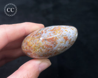 Ocean Jasper Chunky Palm Stone #20